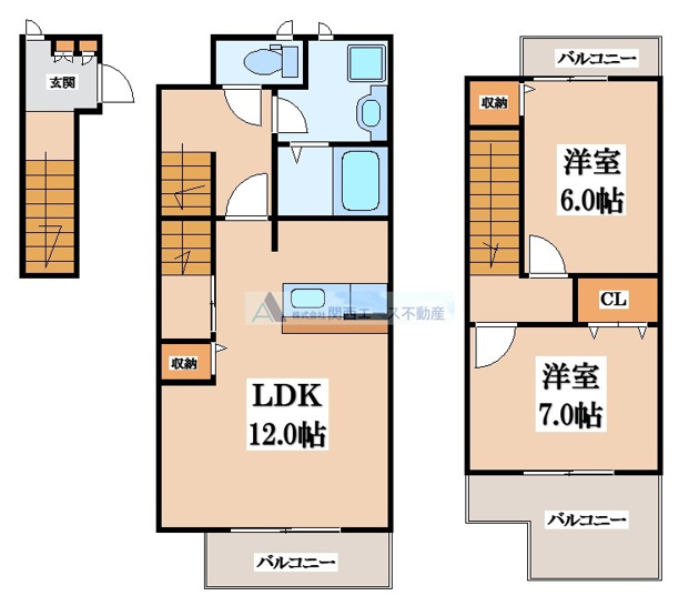 【間取り】 | メゾンパルテールⅠ