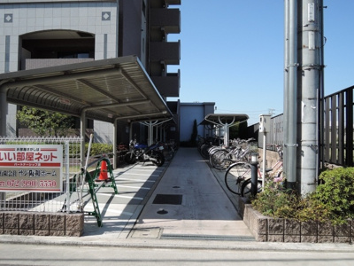 【その他共用部分】 | メルヴェイユー山本 | ☆屋根付き駐輪場☆