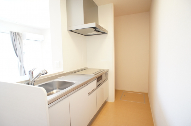 ソラージュＡのキッチン|キレイなシステムキッチン