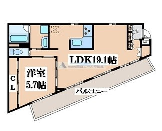 【間取り】 | アウローラⅡ