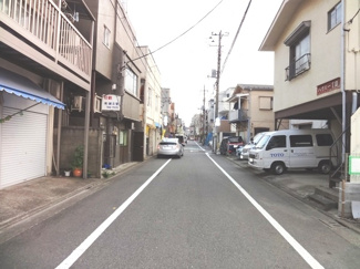 【前面道路含む現地写真】 | 品川区東中延1丁目新築一戸建て6980万円前面道路1