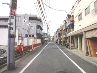 【前面道路含む現地写真】 | 品川区東中延1丁目新築一戸建て6980万円前面道路2