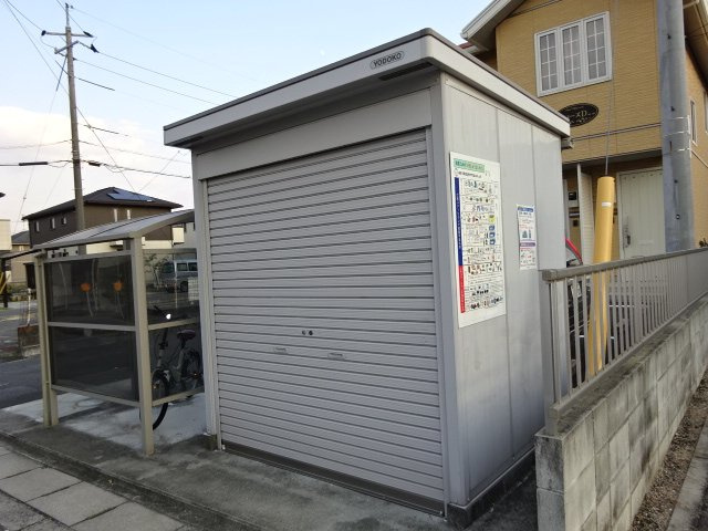 倉敷市上東のアパートのその他共用部分|敷地内専用ゴミステーション
