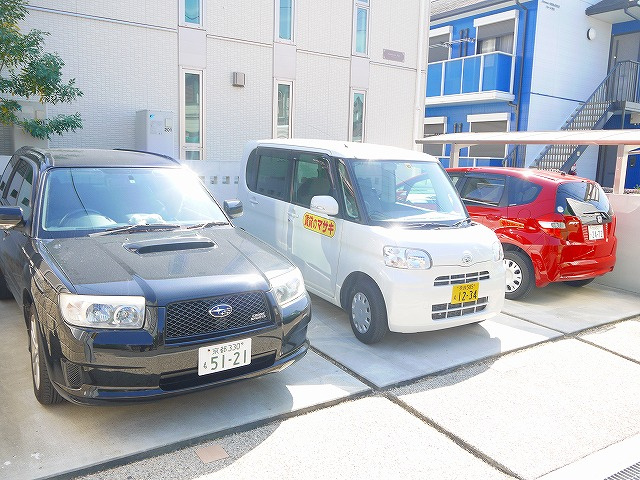 SIBATSUJI　flatの駐車場