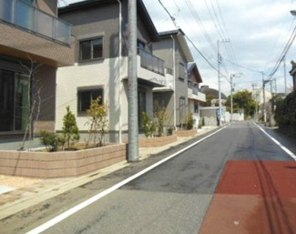【前面道路含む現地写真】 | 大田区仲池上1丁目新築一戸建て6360万円前面道路