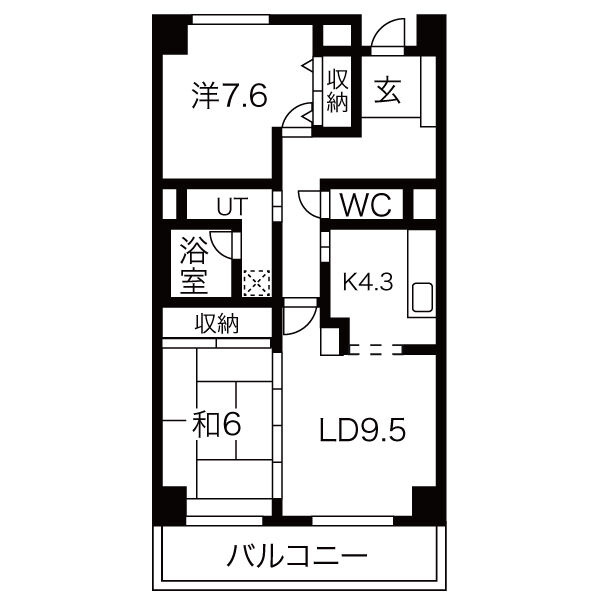 Ｋプラッツの間取り