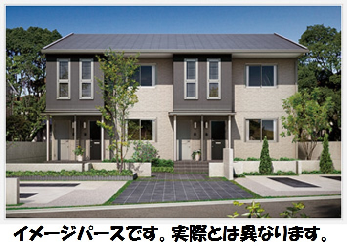 倉敷市大内のアパートの外観