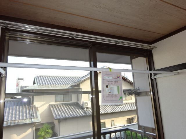 北浦コーポの設備|室内物干し