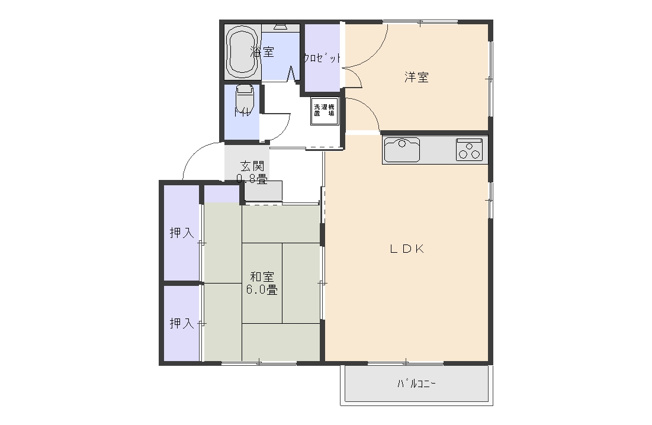 【間取り】 | フレグランス静