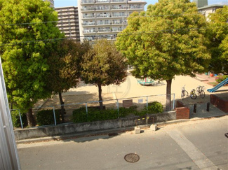 【展望】 | 目の前　公園です