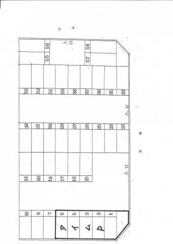 若王寺2丁目287-2青空ガレージ【管理番号4】の区画図
