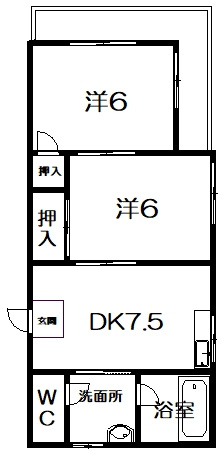  | メゾン・ド・フルール生駒壱番館