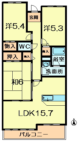 【間取り】