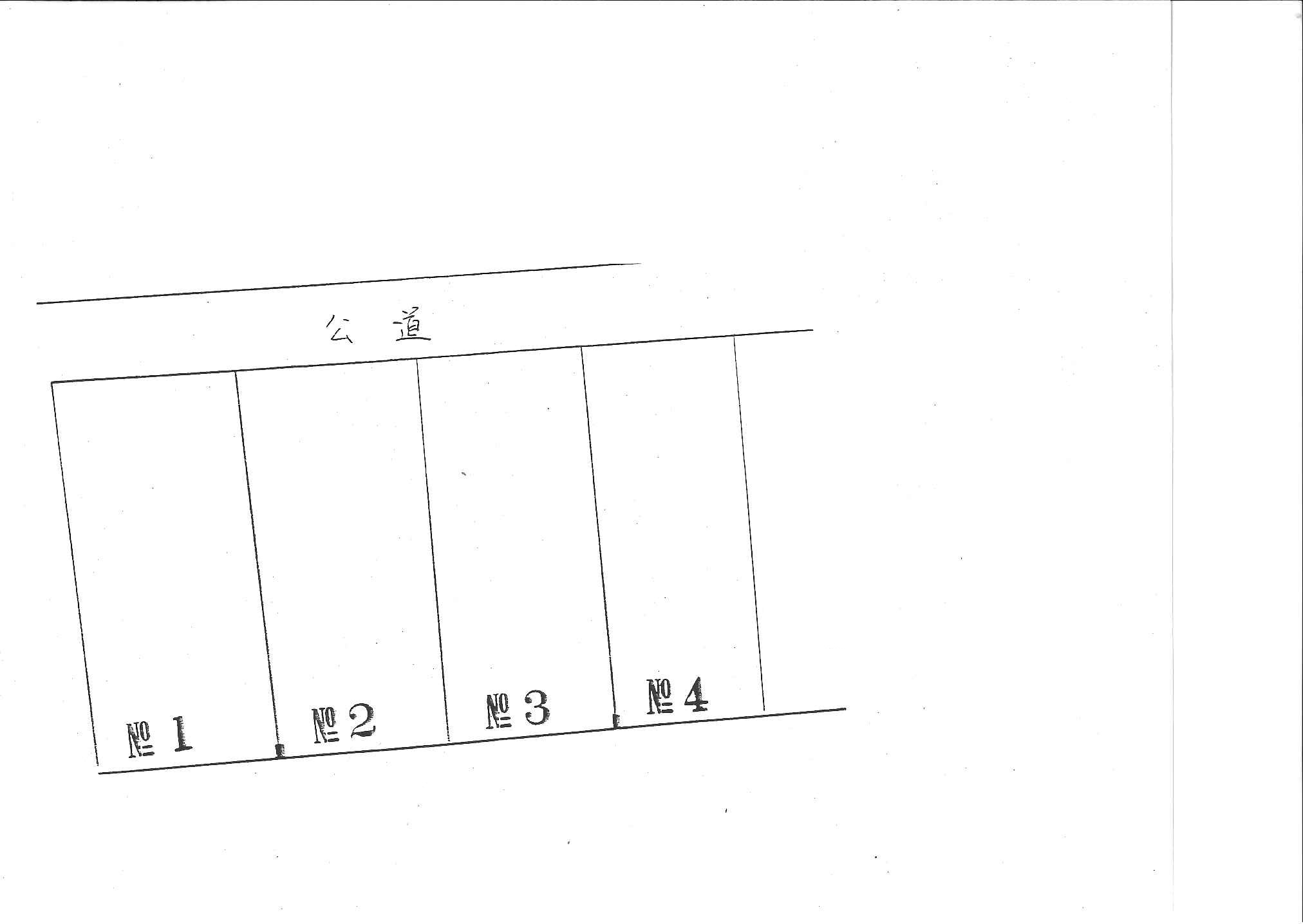 尼崎市上坂部３丁目の駐車場の間取り