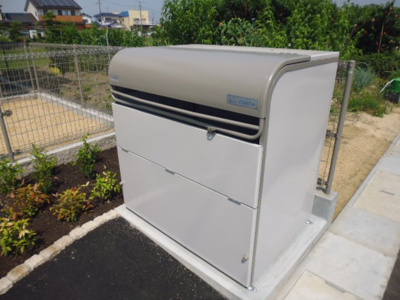 【その他共用部分】 | ハイマート | 敷地内ゴミステーション