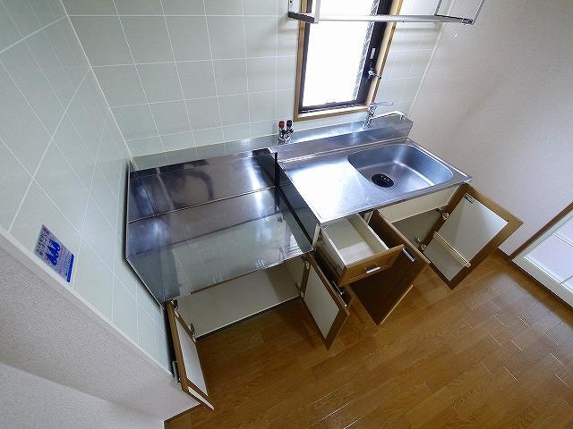 アゼリオ学園前A棟のキッチン|キッチンです