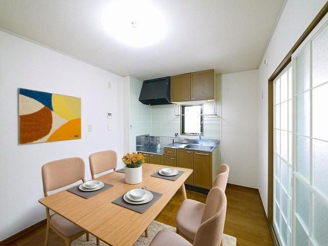 アゼリオ学園前A棟の居間・リビング|CGで家具等を配置したもので家具等は含まれません