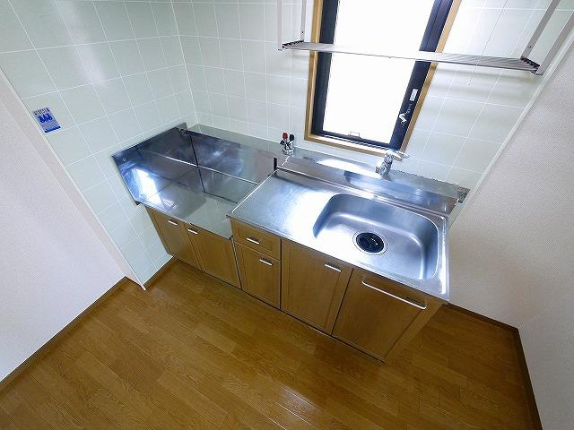 アゼリオ学園前A棟のキッチン|使いやすいキッチンです