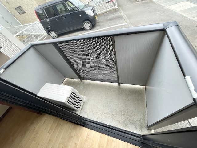 アヴニール北仙北Ⅱのバルコニー