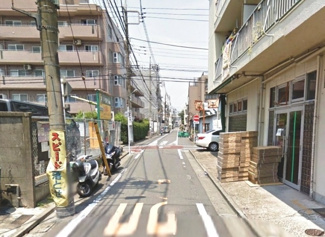 【前面道路含む現地写真】 | 品川区南大井4丁目売地5380万円前面道路2