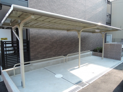 【その他共用部分】 | レオネクスト加美北せいわ | ☆屋根付き駐輪場☆