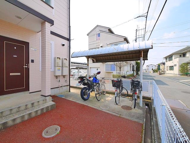 シャトレー富堂のその他共用部分|駐輪場があります