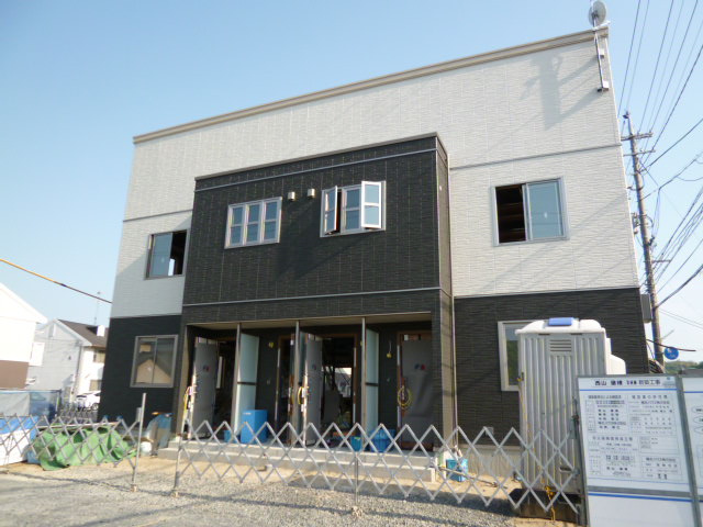 倉敷市福島のアパートの外観
