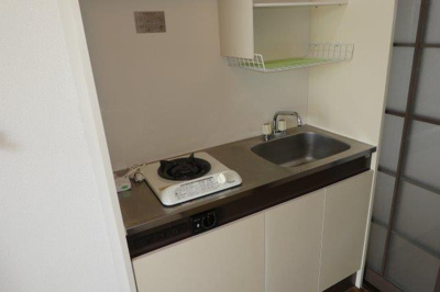 【キッチン】 | ロマーナ中庄 | １口ガスコンロ付き