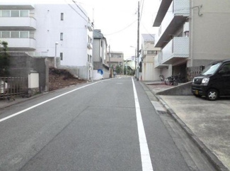 【前面道路含む現地写真】 | 大田区南雪谷3丁目売地4180万円前面道路