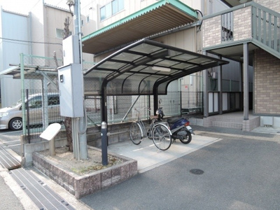 【その他共用部分】 | カサベルデ　Ａ棟 | ☆屋根付き駐輪場☆