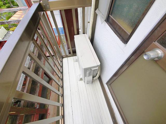 リバーサイド100のバルコニー|広々としたバルコニーです