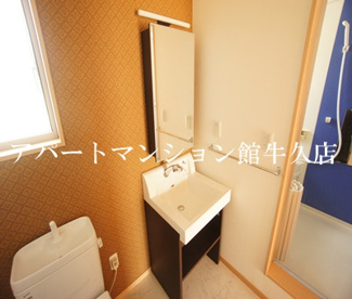 【独立洗面台】 | ＤＪひたち野Ⅱ
