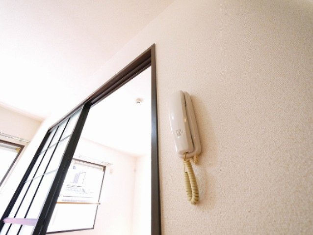 阪和阪手ドミールＡのセキュリティ|インターホンです