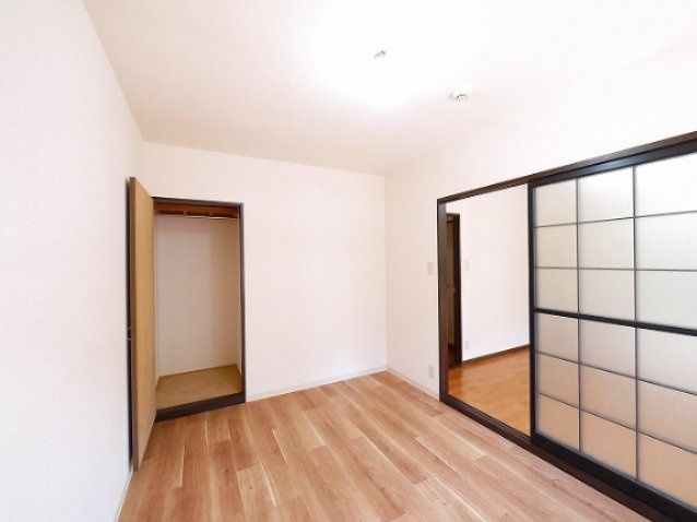 阪和阪手ドミールＡの洋室|使い勝手のいい洋室です