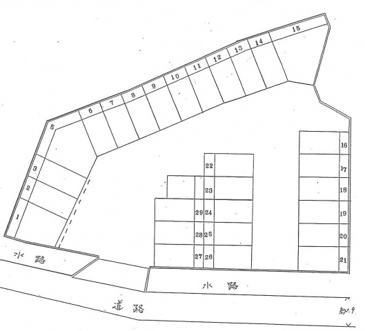 久々知３丁目53-1青空ガレージ【管理番号35】の区画図