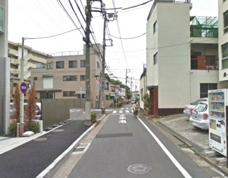 【前面道路含む現地写真】 | 大田区下丸子1丁目新築一戸建て5580万円前面道路1