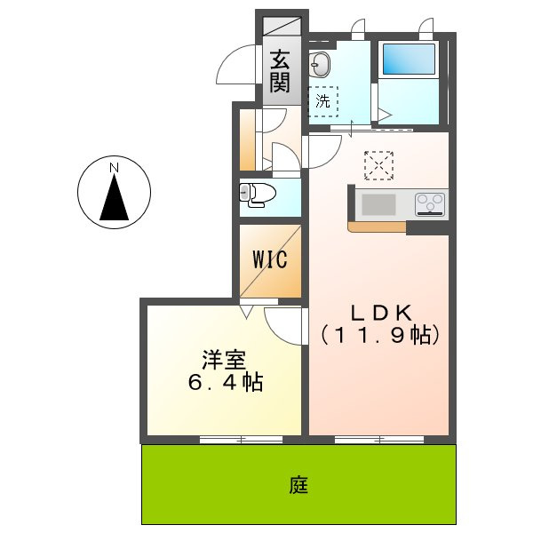 レーヴの間取り