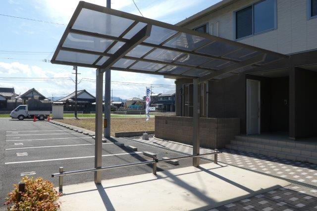 倉敷市真備町川辺のアパートのその他共用部分|自転車置き場