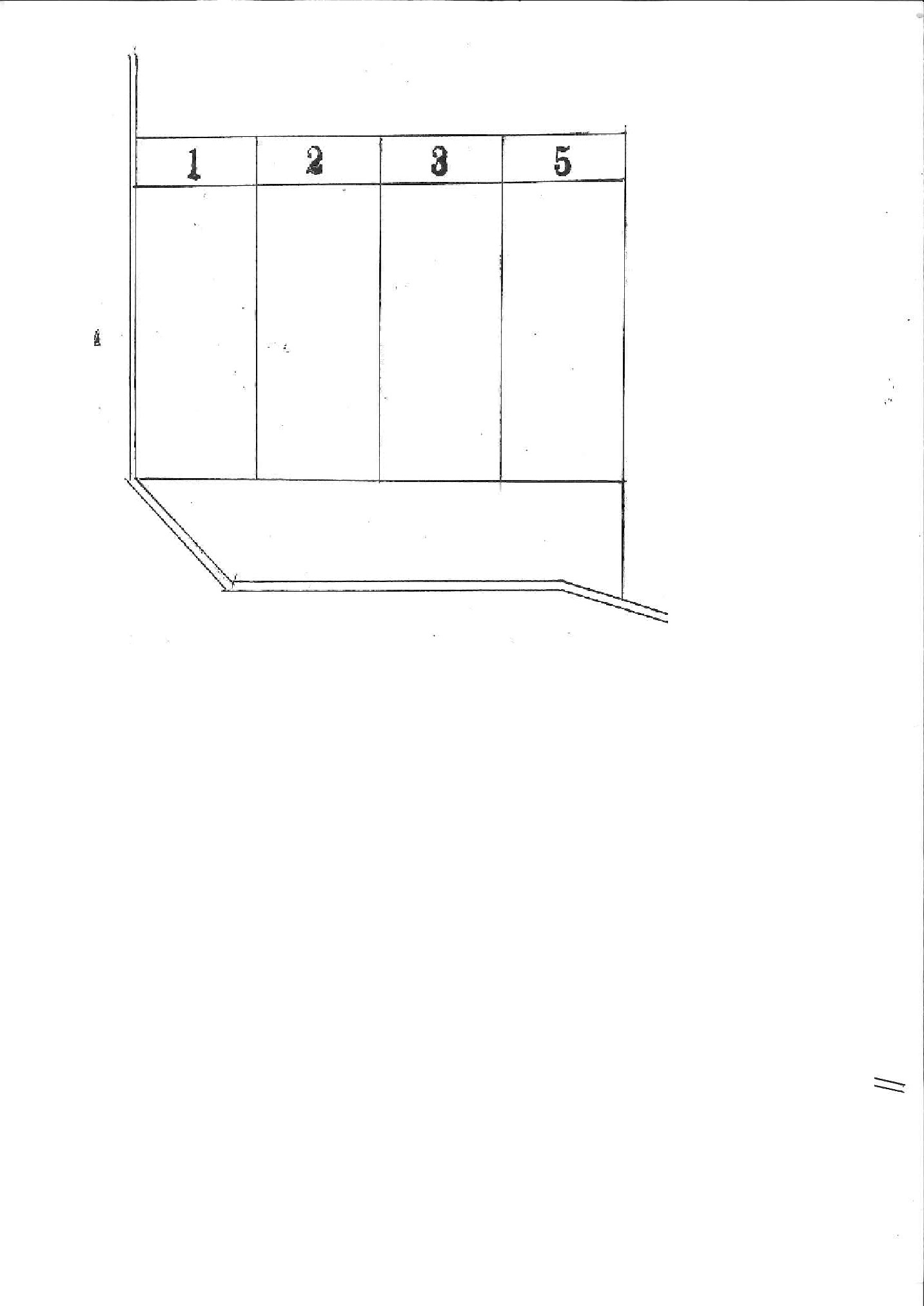 西宮市東鳴尾町2丁目74-1青空ガレージ【管理番号68】の区画図