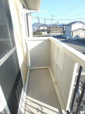 リビングタウン飯岡新田Ⅱのバルコニー