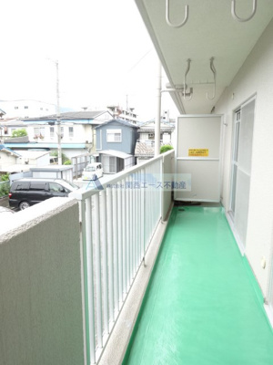 【バルコニー】 | グランドシャトー山本｜敷金礼金０円！駐車場8,000円の格安物件！｜