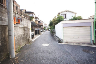 【前面道路含む現地写真】 | 世田谷区給田4丁目売地6480万円前面道路