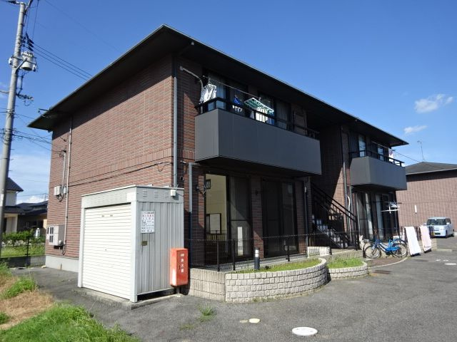 倉敷市大島のアパートの外観