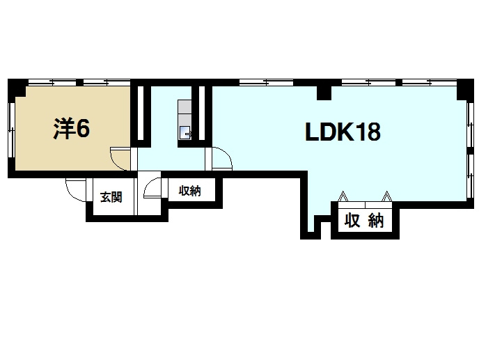 古橋ビルの間取り