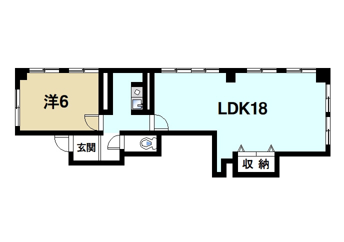 古橋ビルの間取り
