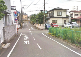 【前面道路含む現地写真】 | 大田区久が原6丁目売地7980万円前面道路1