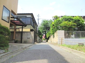 【前面道路含む現地写真】 | 大田区久が原3丁目売地5680万円前面道路