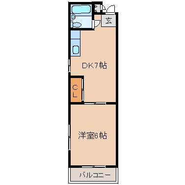 【間取り】 | 天満セントラルハイツ