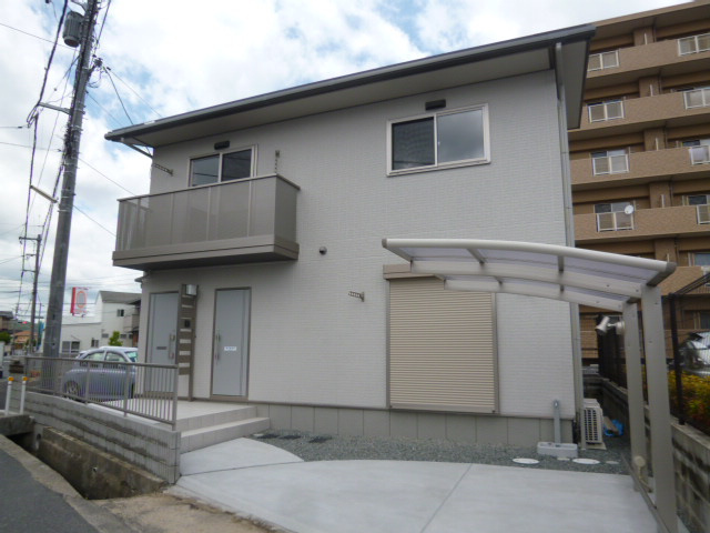 倉敷市川入のアパートの外観