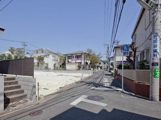 【前面道路含む現地写真】 | 世田谷区砧1丁目売地5200万円前面道路
